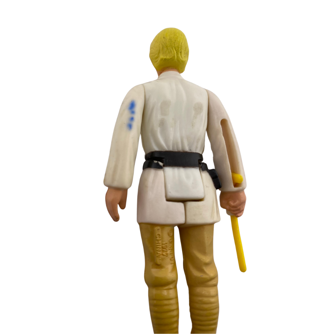 Vintage Star Wars Luke Skywalker Farmboy blonde hair GMFGI 1977 China 417