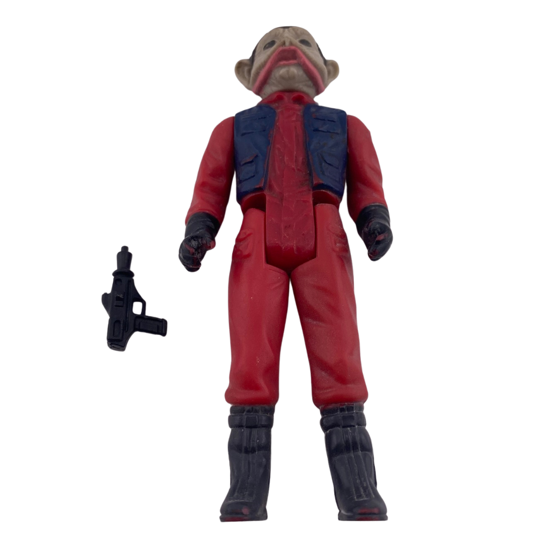 Vintage Star Wars Nien Nunb figure complete 1983 LFL Hong Kong 254