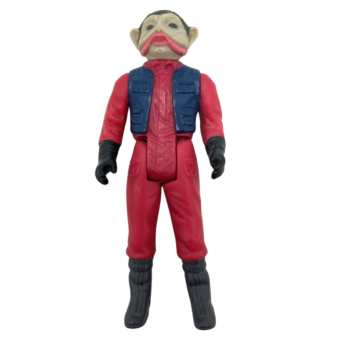 Vintage Star Wars Nien Nunb figure 1983 LFL Hong Kong 37