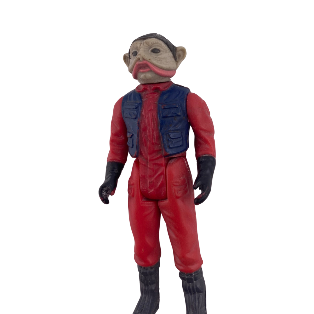 Vintage Star Wars Nien Nunb figure complete 1983 LFL Hong Kong 254