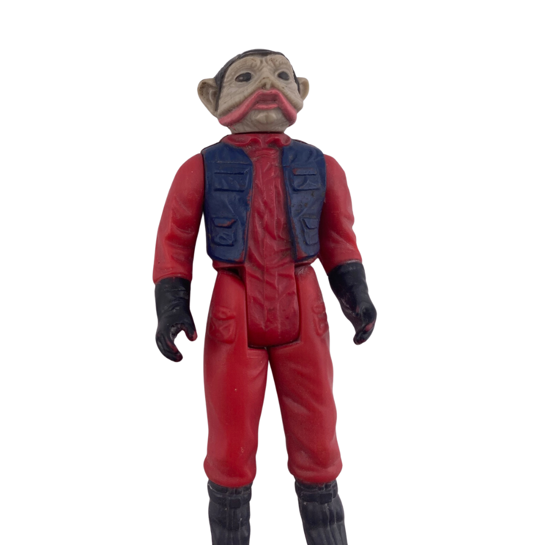 Vintage Star Wars Nien Nunb figure complete 1983 LFL Hong Kong 254