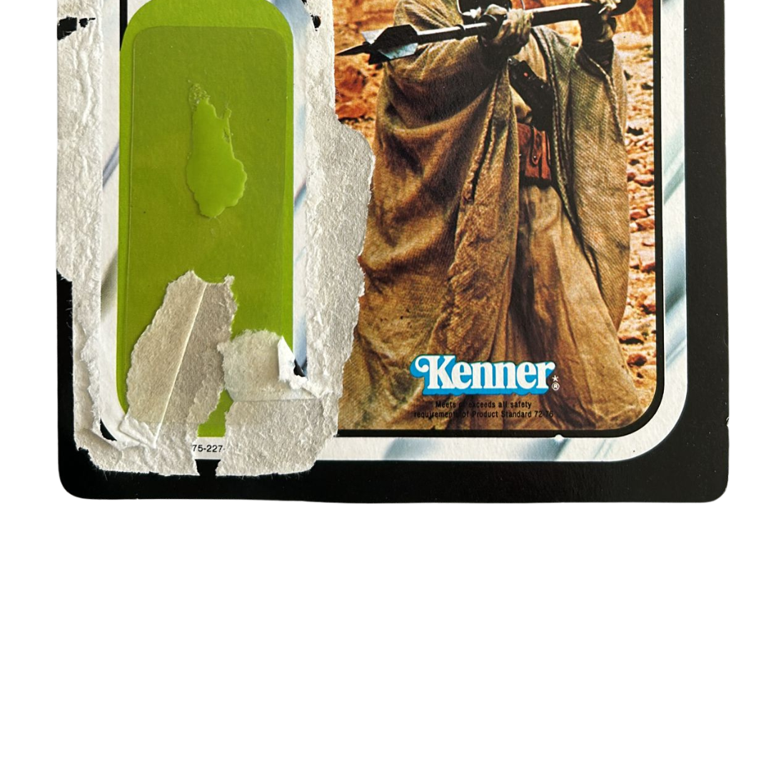 Vintage Star Wars Tusken Raider / Sand People ROTTJ 77 back cardback kenner