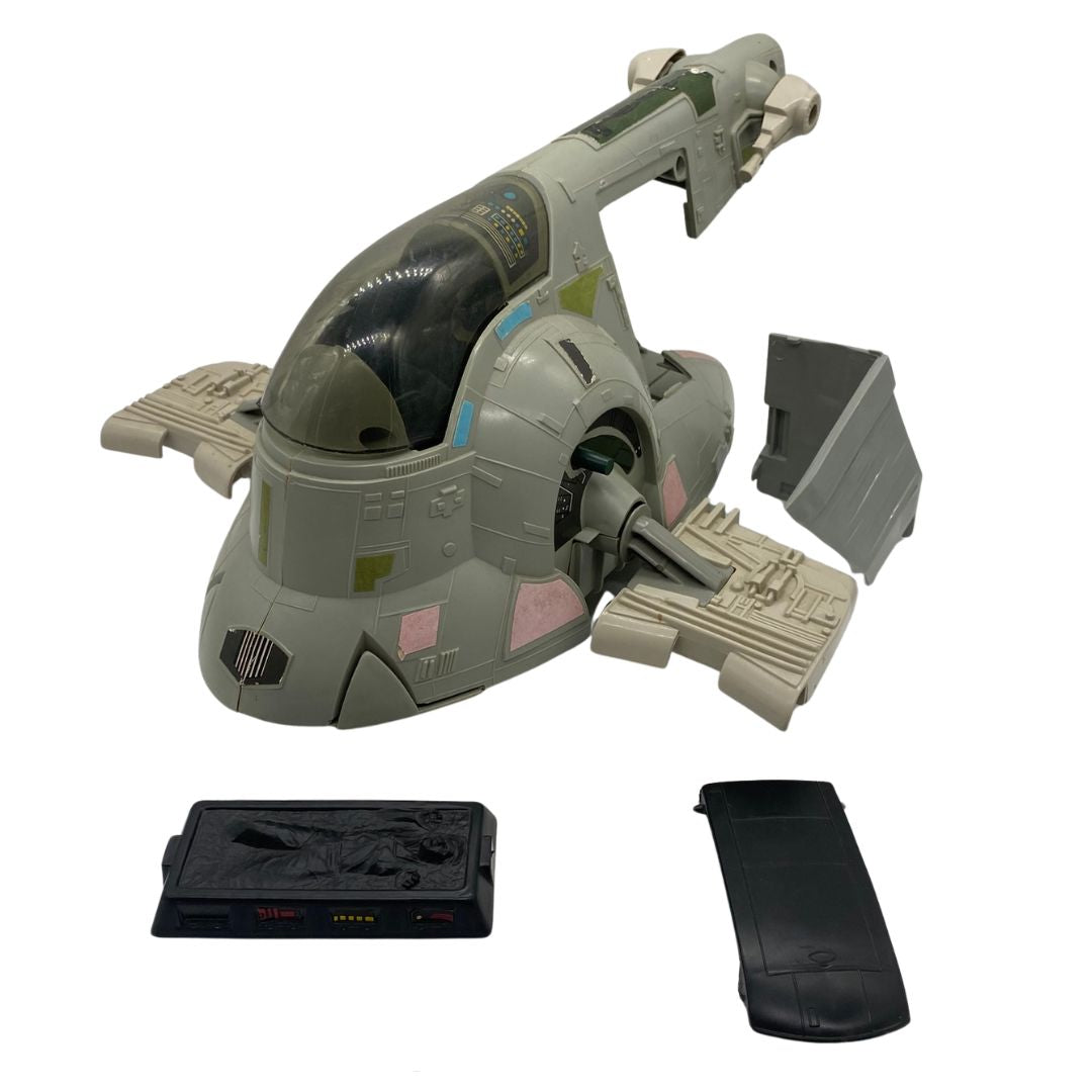 Vintage Star Wars Slave 1 Boba Fett spaceship complete all original 159