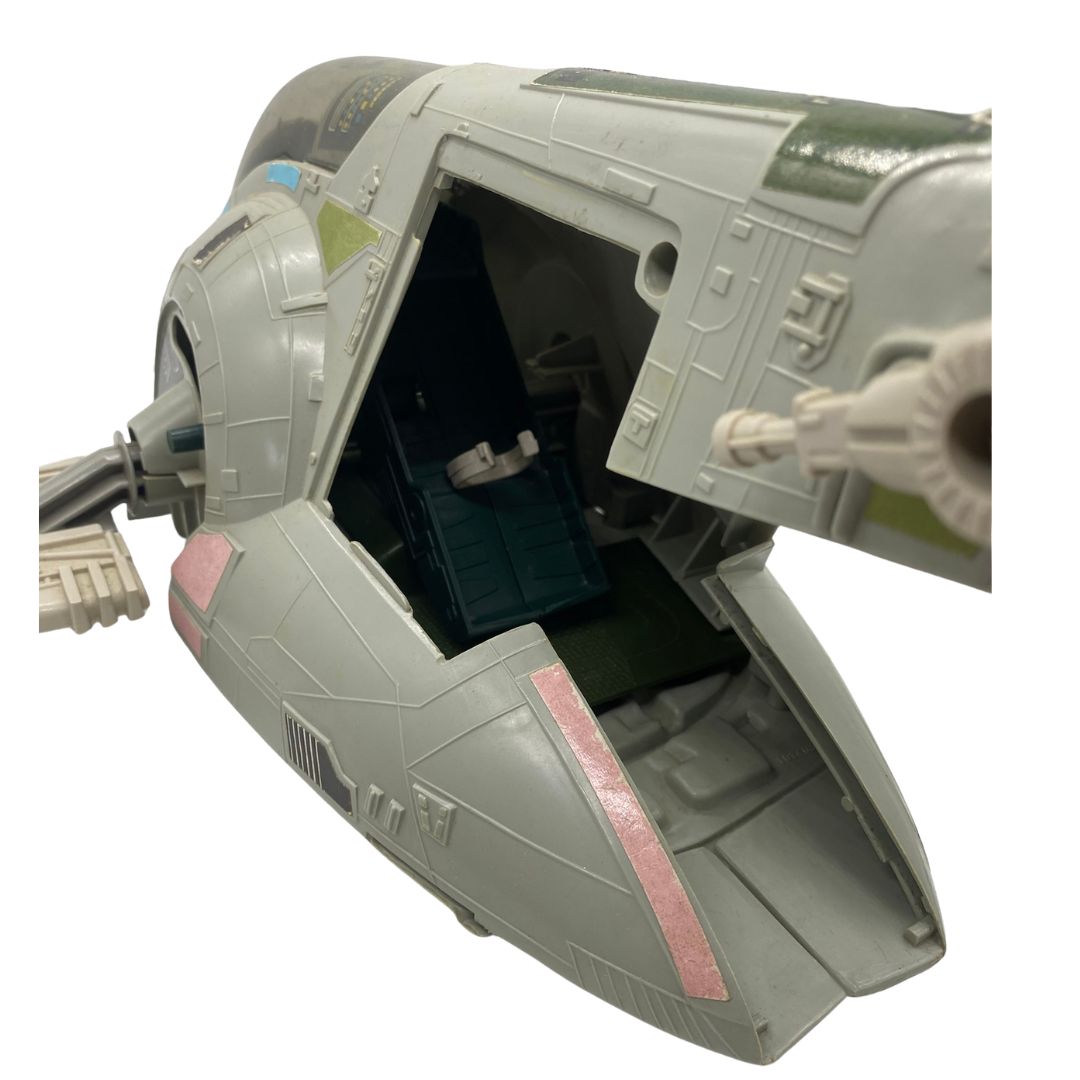 Vintage Star Wars Slave 1 Boba Fett spaceship complete all original 159