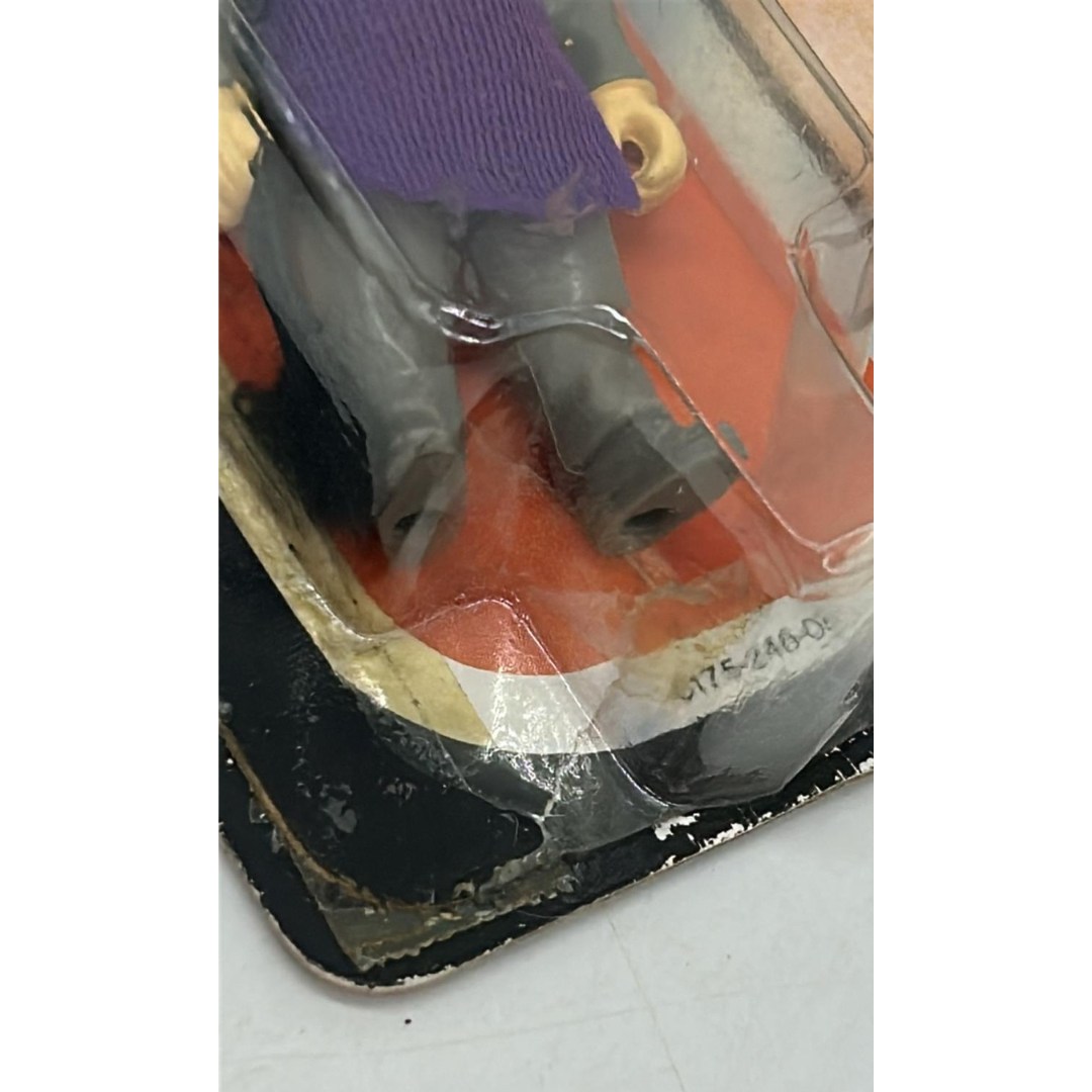 Vintage Star Wars Ugnaught figure on opened card ROTJ cardback & clear bubble