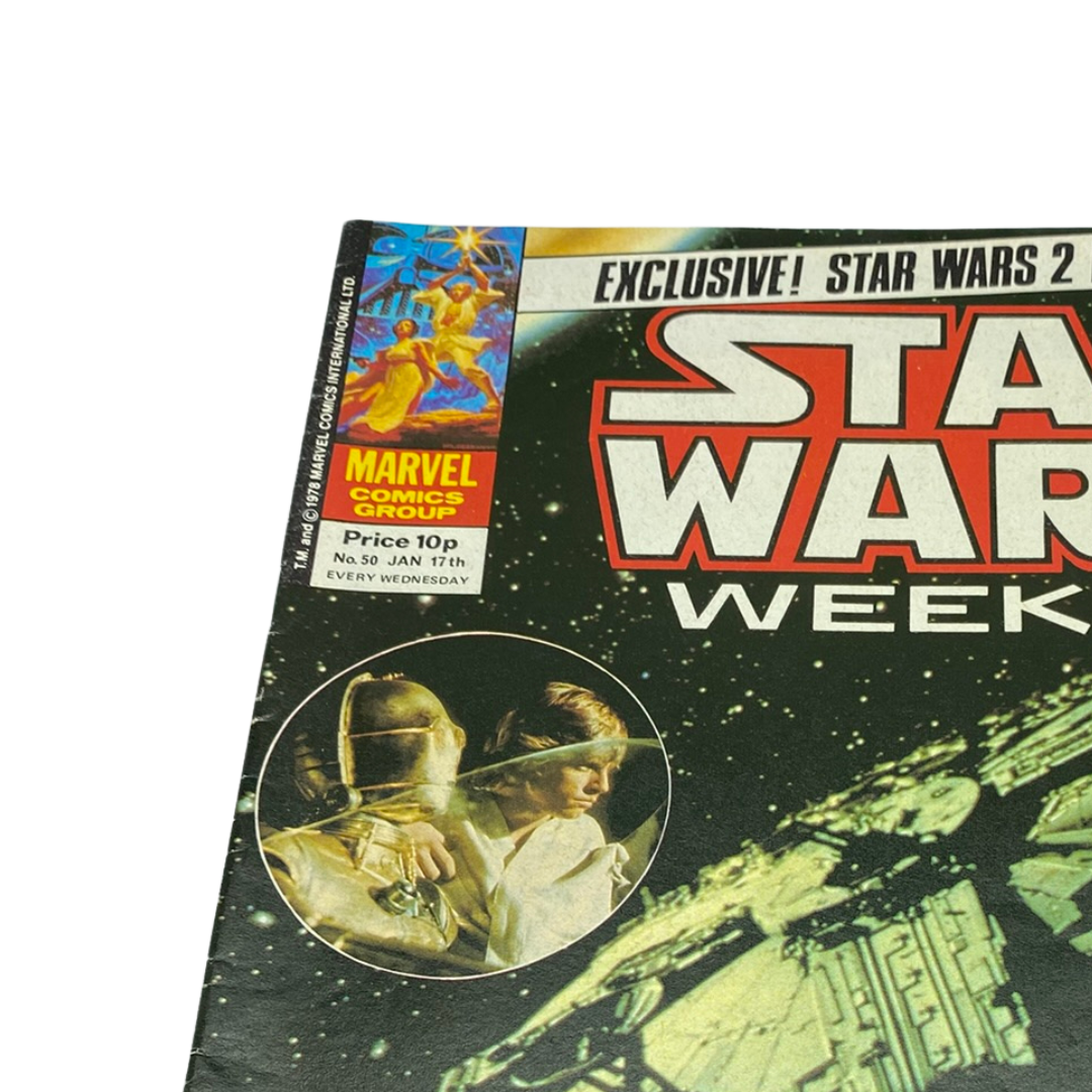 Star Wars Weekly No #50 January 17th 1979 UK Marvel Comic