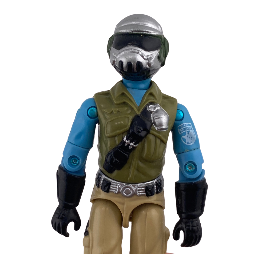 GI Joe, Action Force Steel Brigade V1D complete mail order figure 318