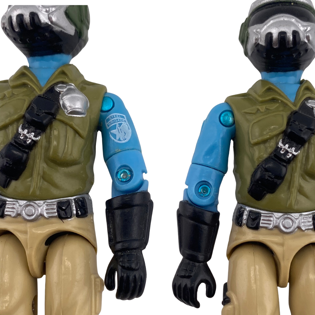 GI Joe, Action Force Steel Brigade V1D complete mail order figure 318