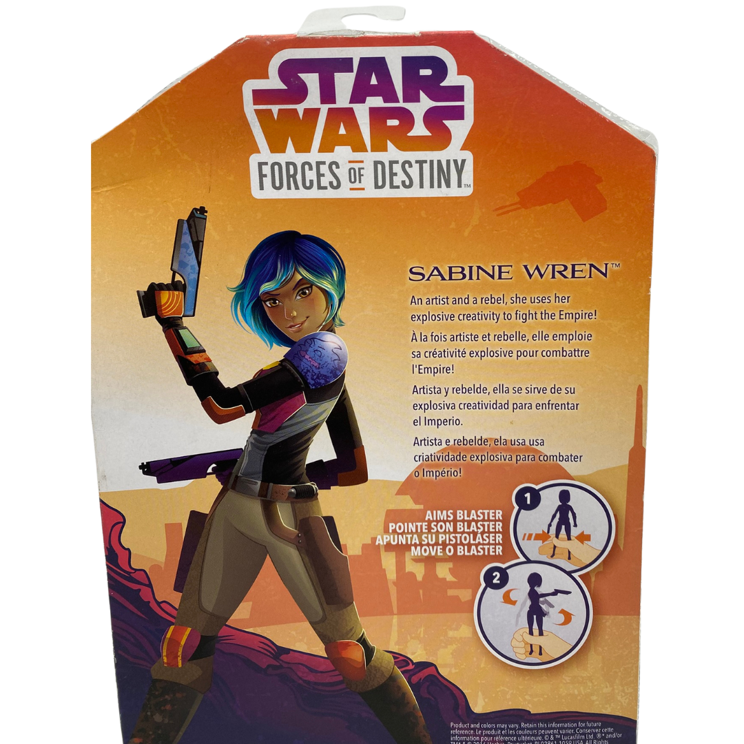 Star Wars Forces Of Destiny Sabine Wren MOC 325