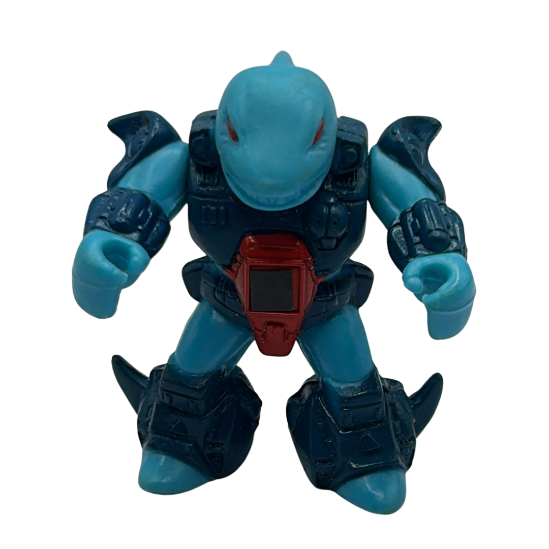 Battle Beasts Sawtooth Shark complete & working rub (water) by Hasbro 310B