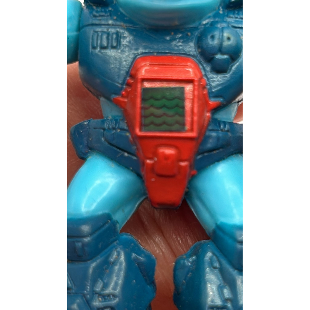 Battle Beasts Sawtooth Shark complete & working rub (water) by Hasbro 310B