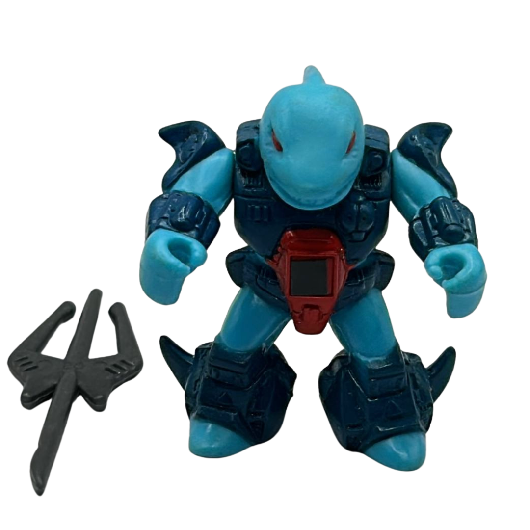 Battle Beasts Sawtooth Shark complete & working rub (water) by Hasbro 310B