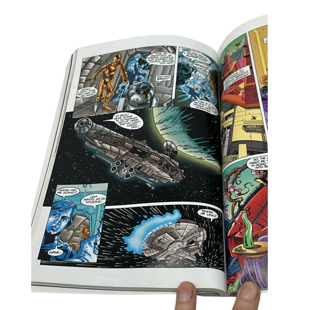 Star Wars Shadows Of The Empire book comic style graphic novel by Boxtree 348