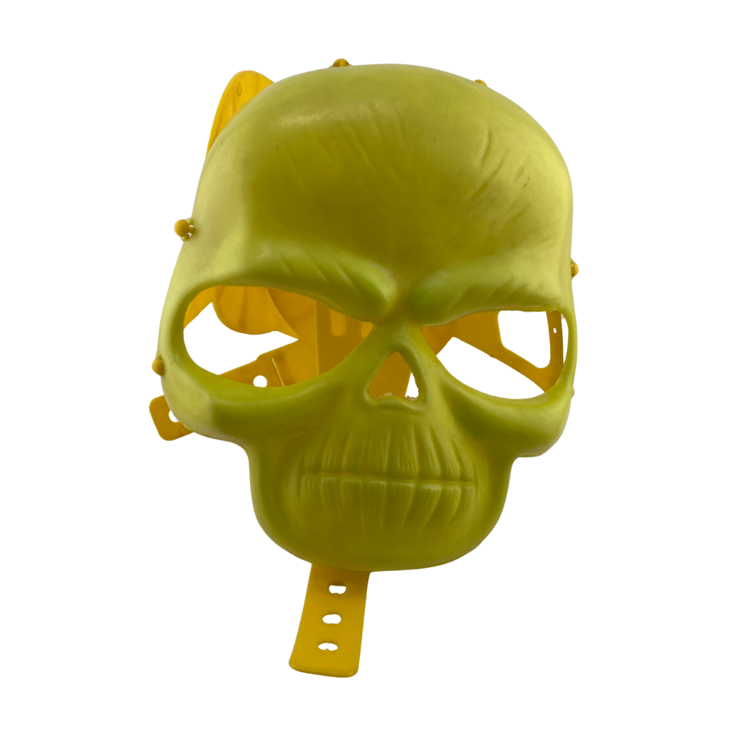 He-Man Masters Of The Universe Skeletor Halloween mask & belt from 1985