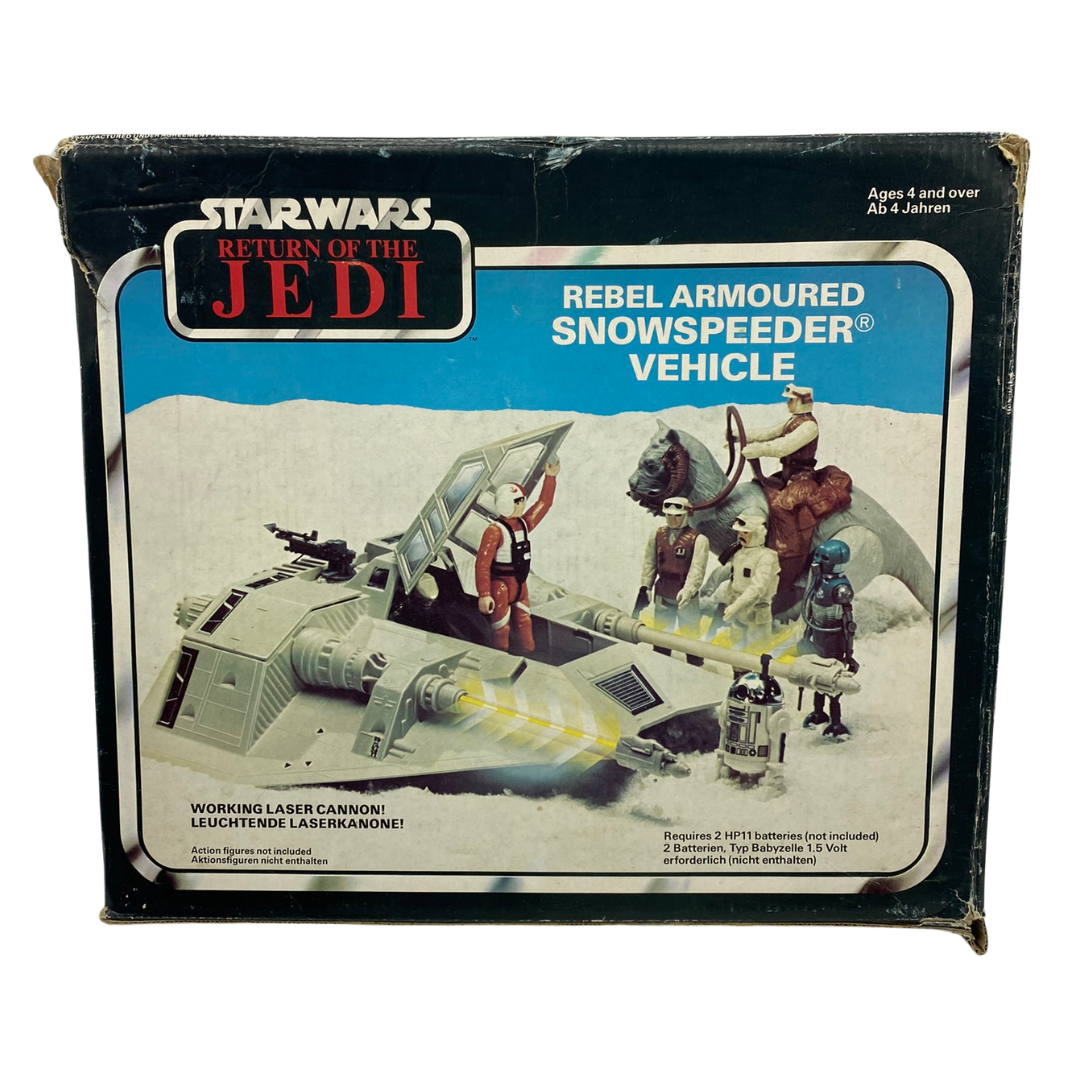 Vintage Star Wars, Rebel Armoured Snowspeeder complete & with box