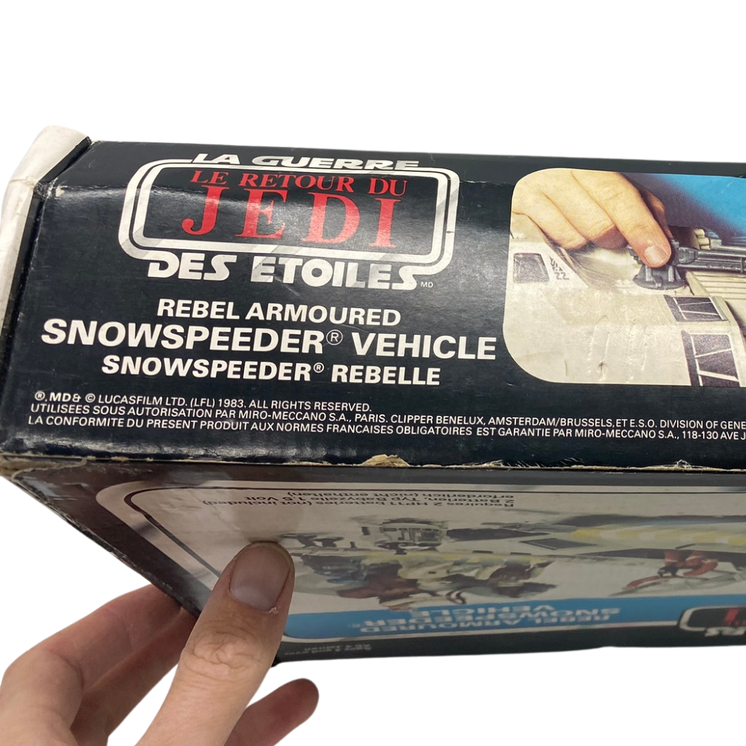 Vintage Star Wars, Rebel Armoured Snowspeeder complete & with box