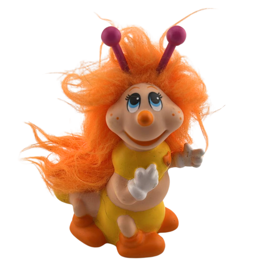 Snugglebums Shuffle Caterpillar figure 1986 by Hasbro Milton Bradley
