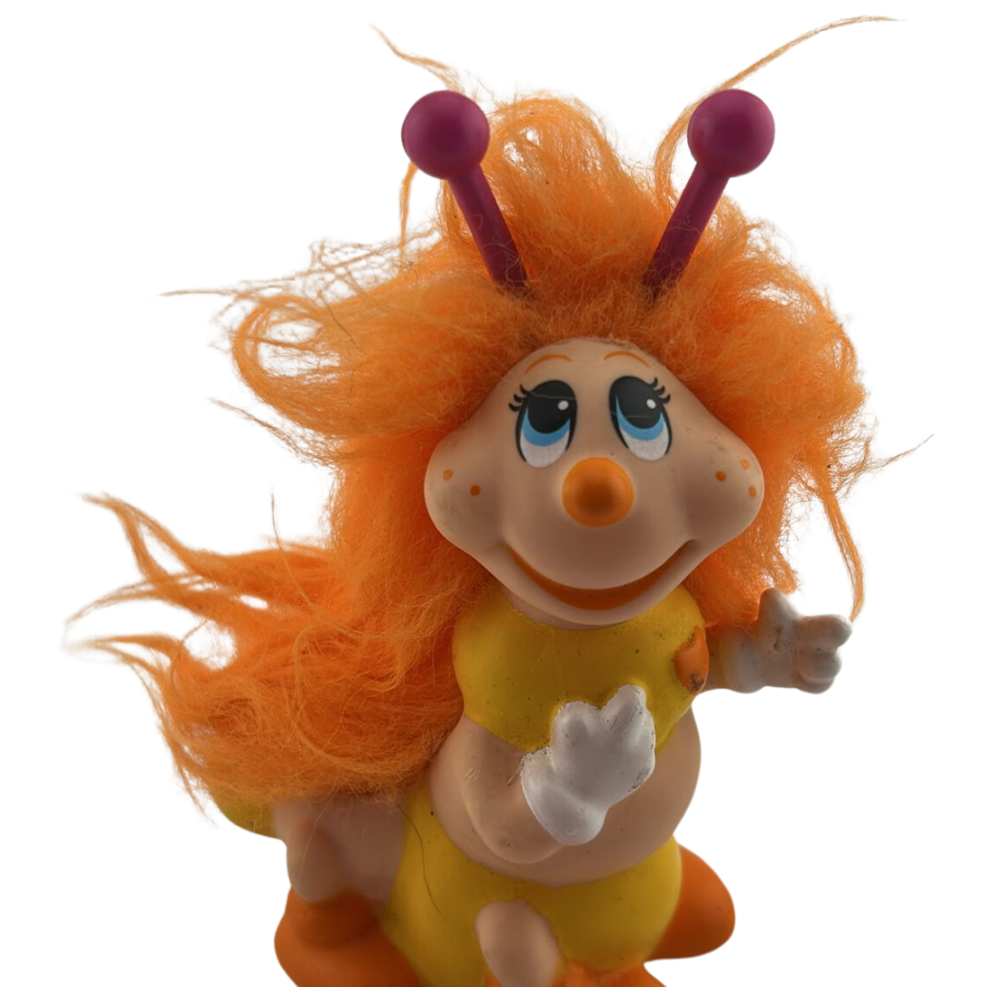 Snugglebums Shuffle Caterpillar figure 1986 by Hasbro Milton Bradley