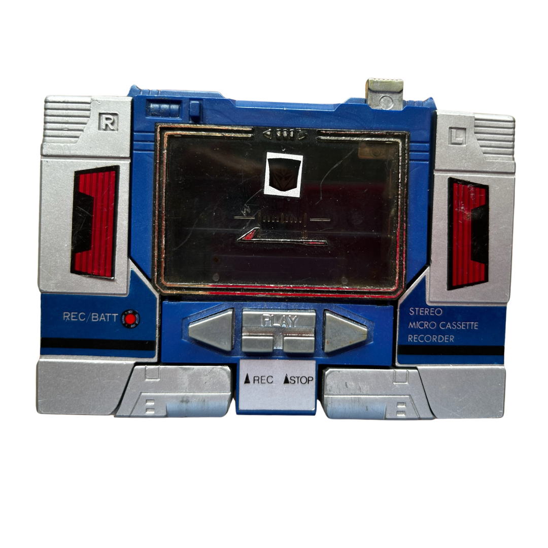 Transformers G1 Soundwave Decepticon figure not complete 205