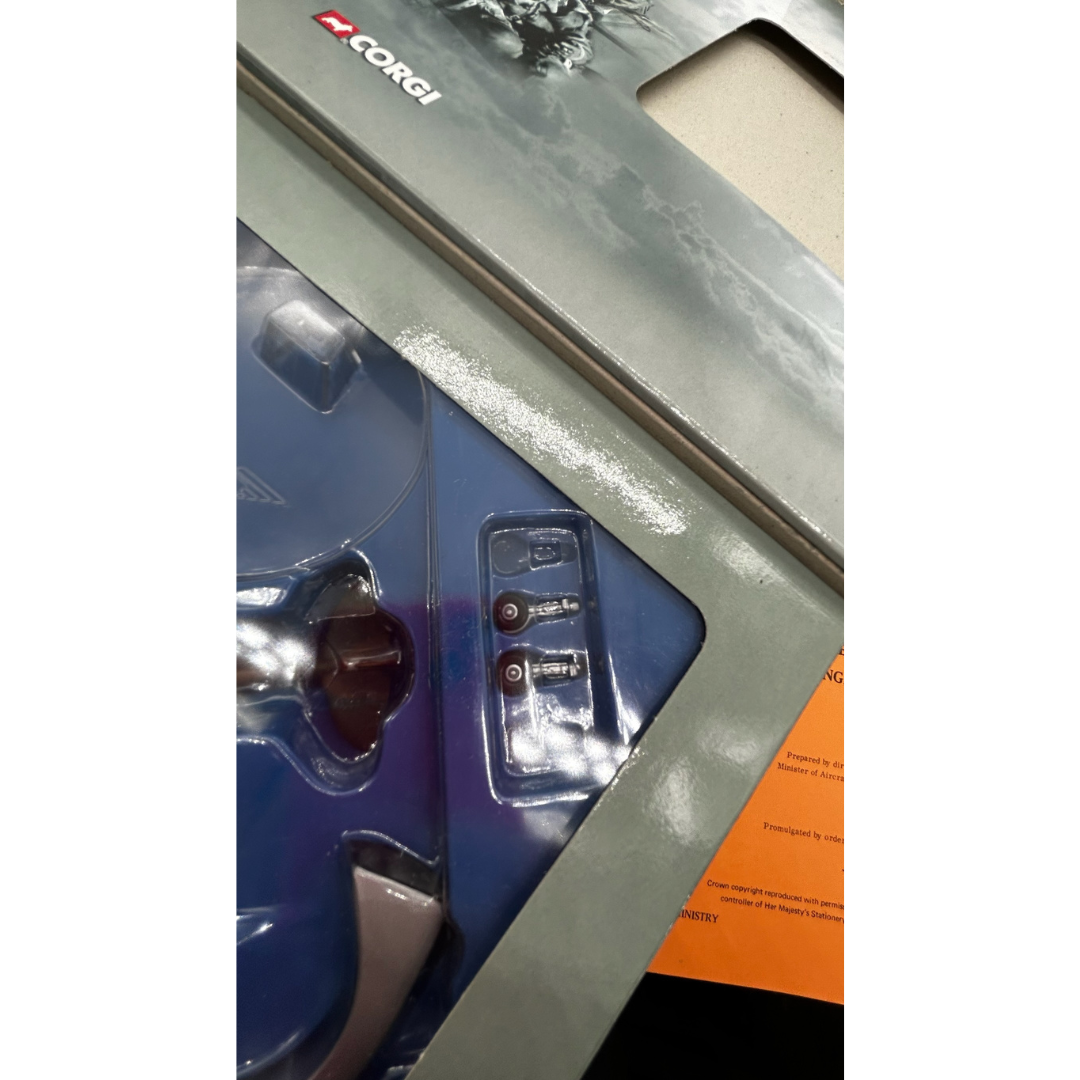 Corgi Spitfire MK1 The Aviation Archive in box with pilots notes 949