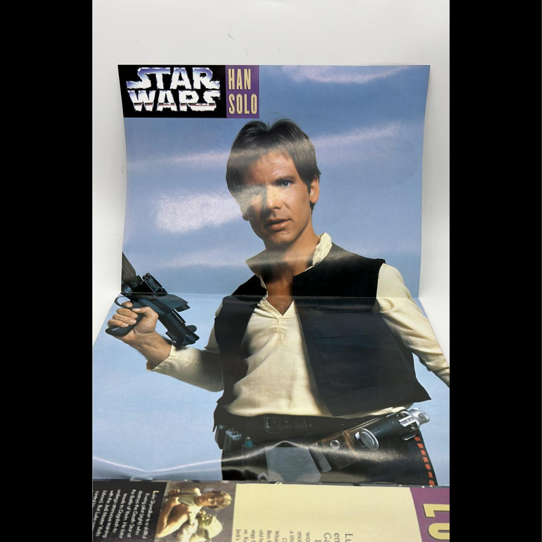 Star Wars Heroes 20th anniversary poster magazine Titan 1997