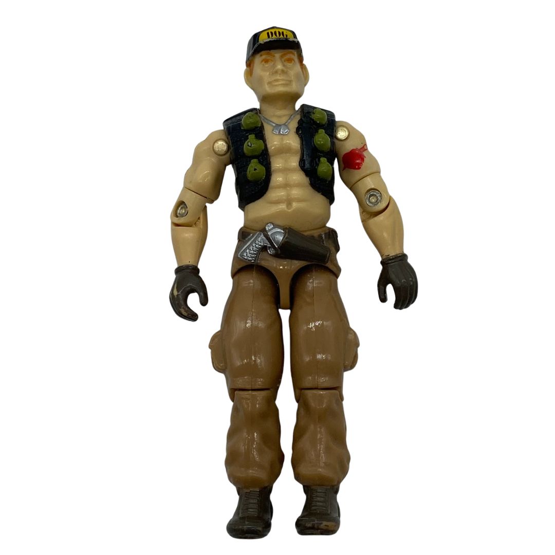 GI Joe, Action Force Steamroller Mobile Command Centre driver figure 214