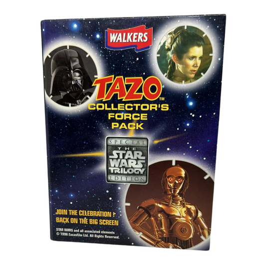 Star Wars Tazo Collector's Force Pack Walkers 1996 Complete Set