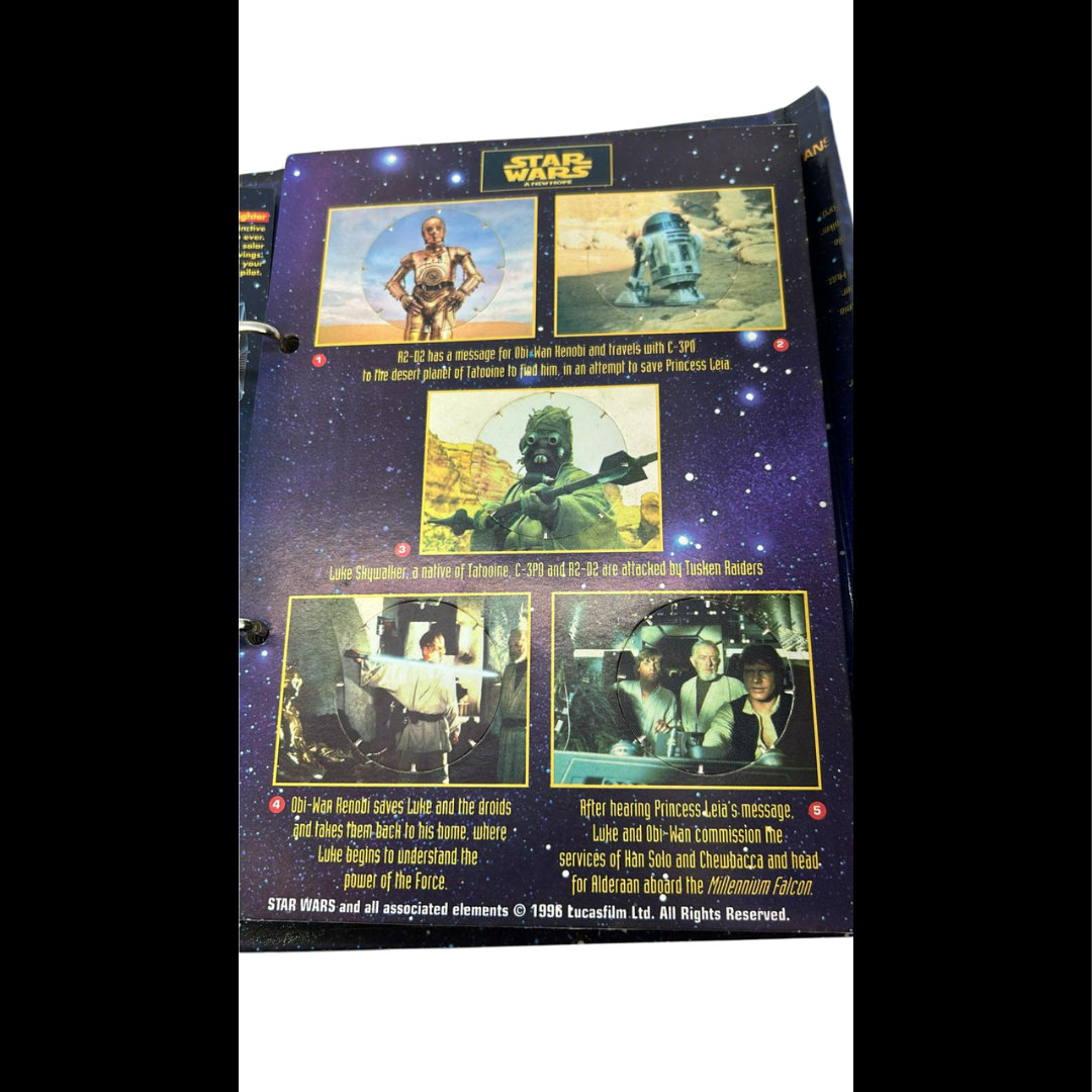 Star Wars Tazo Collector's Force Pack Walkers 1996 Complete Set