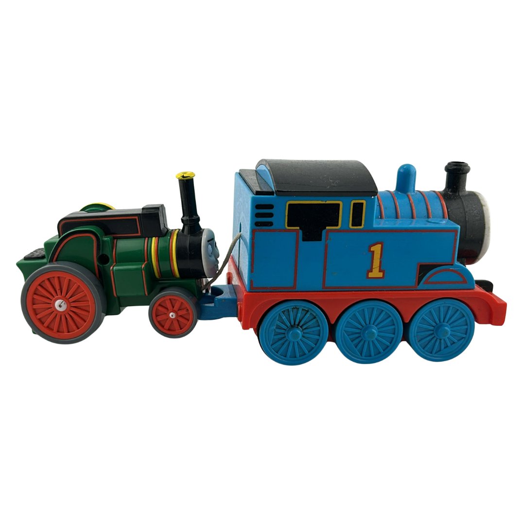 Thomas The Tank Engine & Trevor Tractor Tomy 2004 Pull Back Action