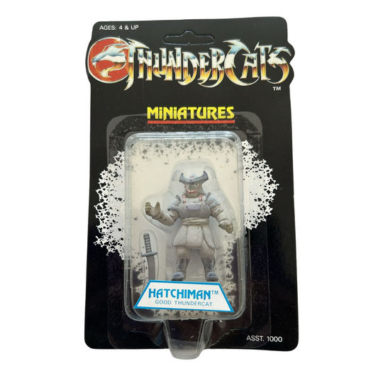 Thundercats Hatchiman Vintage 1980's Mini Figure Miniatures MOC frosted figure