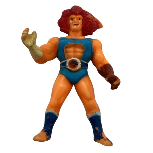 Thundercats Liono mini figure 1985 Telepix, Wolf vintage  1980s, 181A