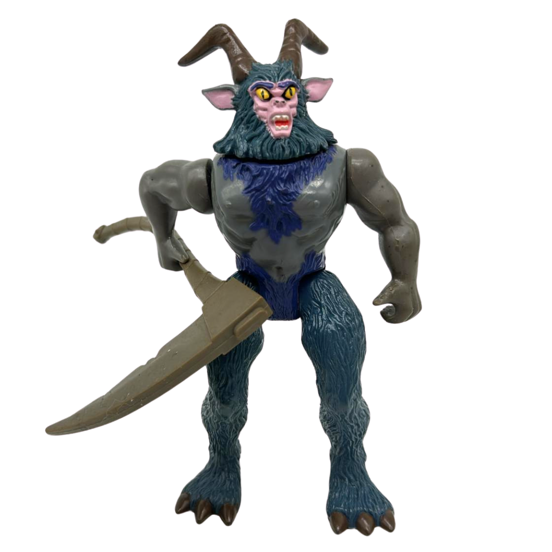 Thundercats Mongor complete and working arm unpainted scythe 787