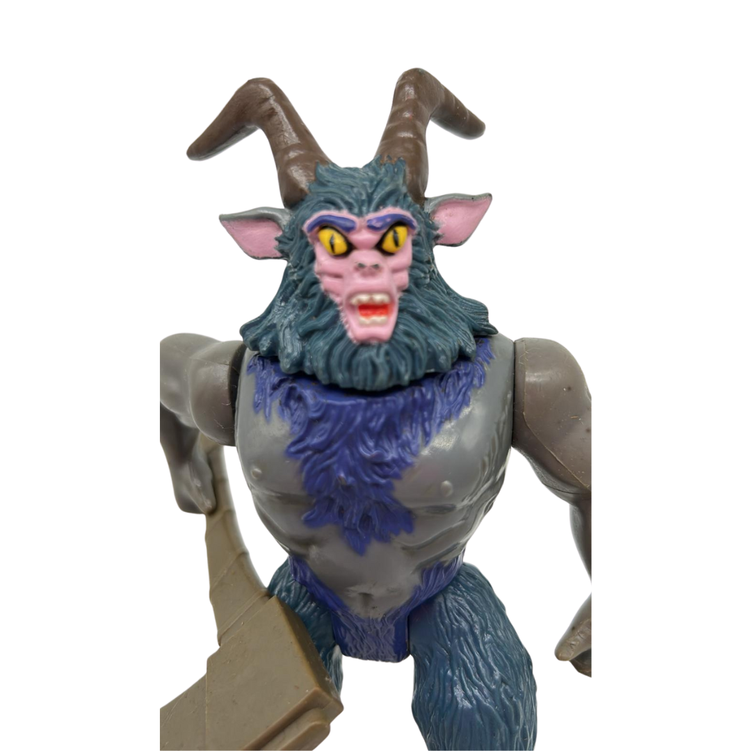 Thundercats Mongor complete and working arm unpainted scythe 787