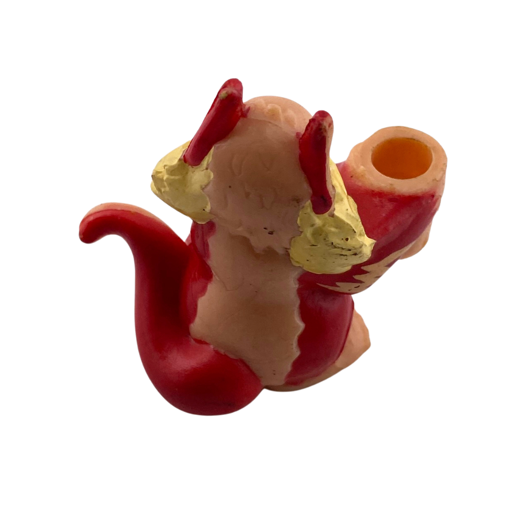 Thundercats Snarf figure vintage pencil topper straw holder by Burger King 487