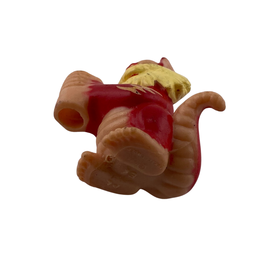 Thundercats Snarf figure vintage pencil topper straw holder by Burger King 487