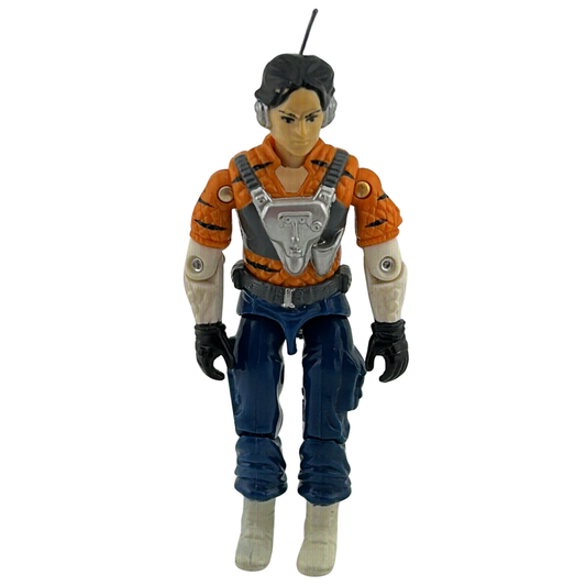 GI Joe, Action Force Psycheout Tiger Force figure with aerial 156