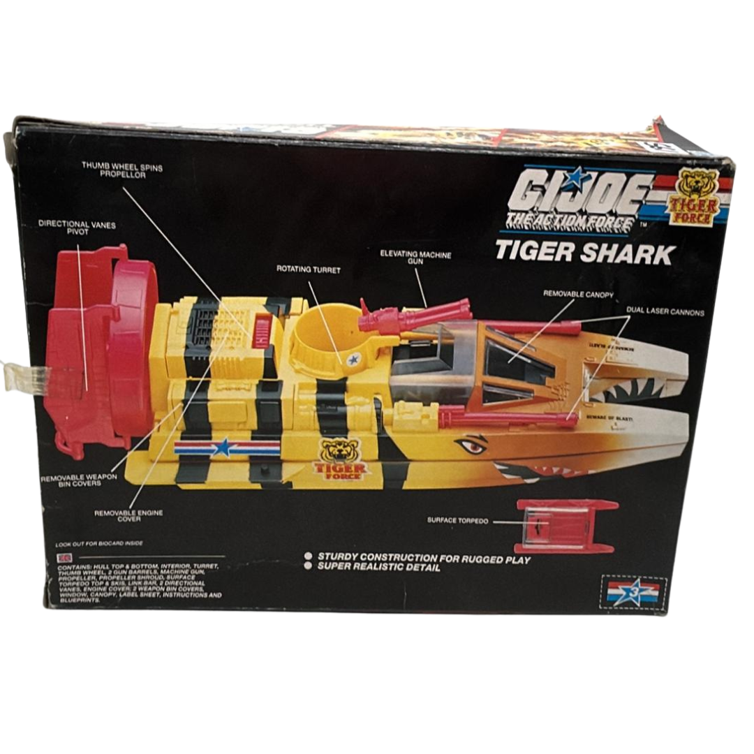 GI Joe, Action Force Tiger Shark with box complete