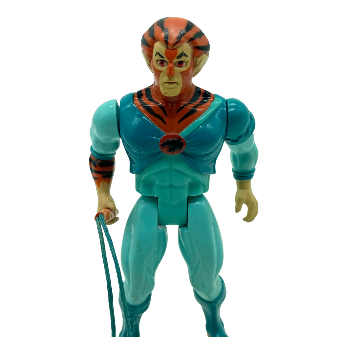 Vintage Thundercats Tigra near complete with whip & working mechanism 89