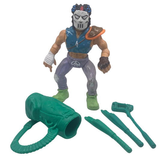 Teenage Mutant Ninja Turtles Casey Jones figure complete TMNT T3