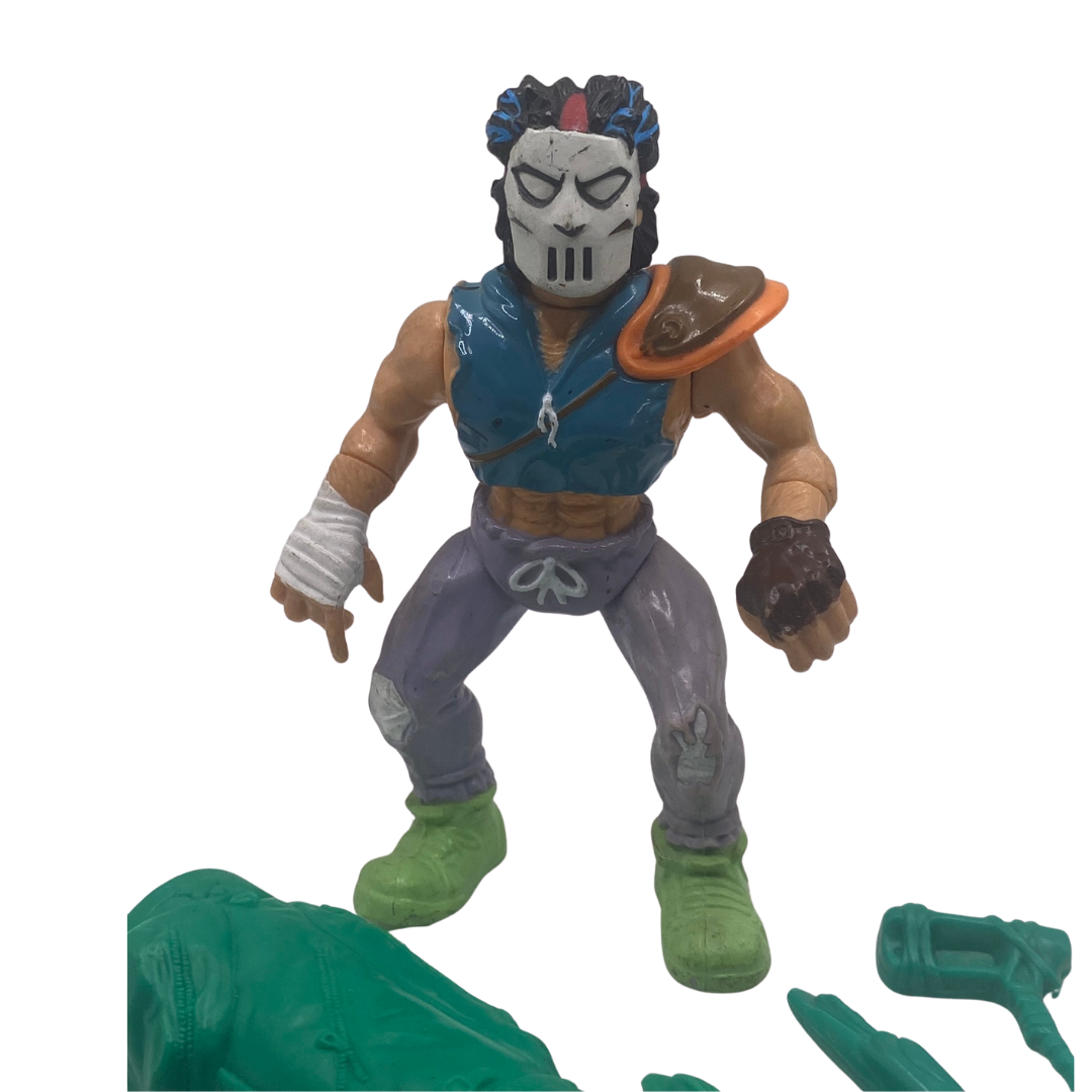 Teenage Mutant Ninja Turtles Casey Jones figure complete TMNT T3