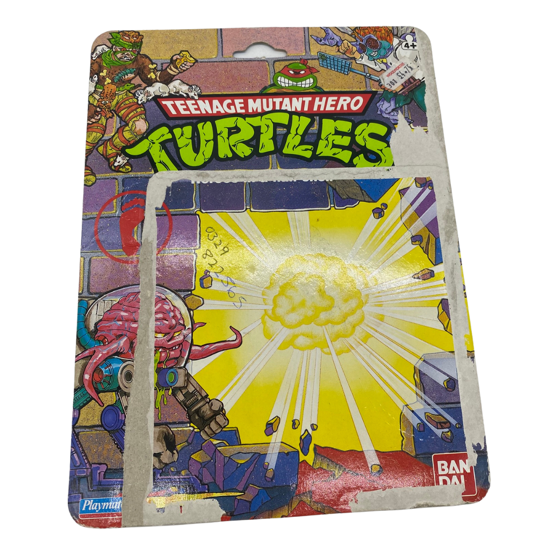 Teenage Mutant Ninja Turtles General Traag figure cardback original