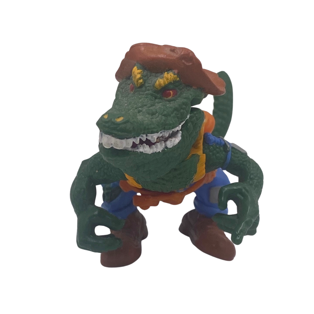 Teenage Mutant Ninja Turtles Leatherhead figure complete TMNT T1