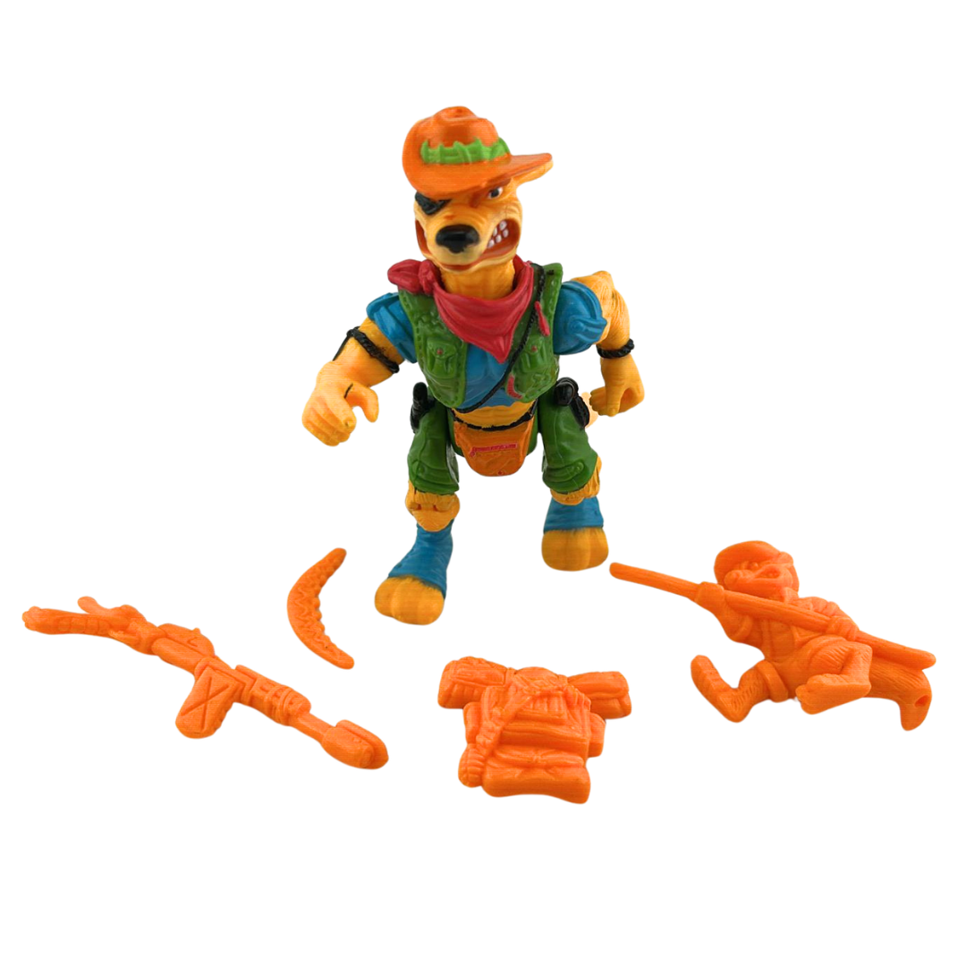 Teenage Mutant Ninja Turtles Walkabout & Kid Kangie figure complete 177