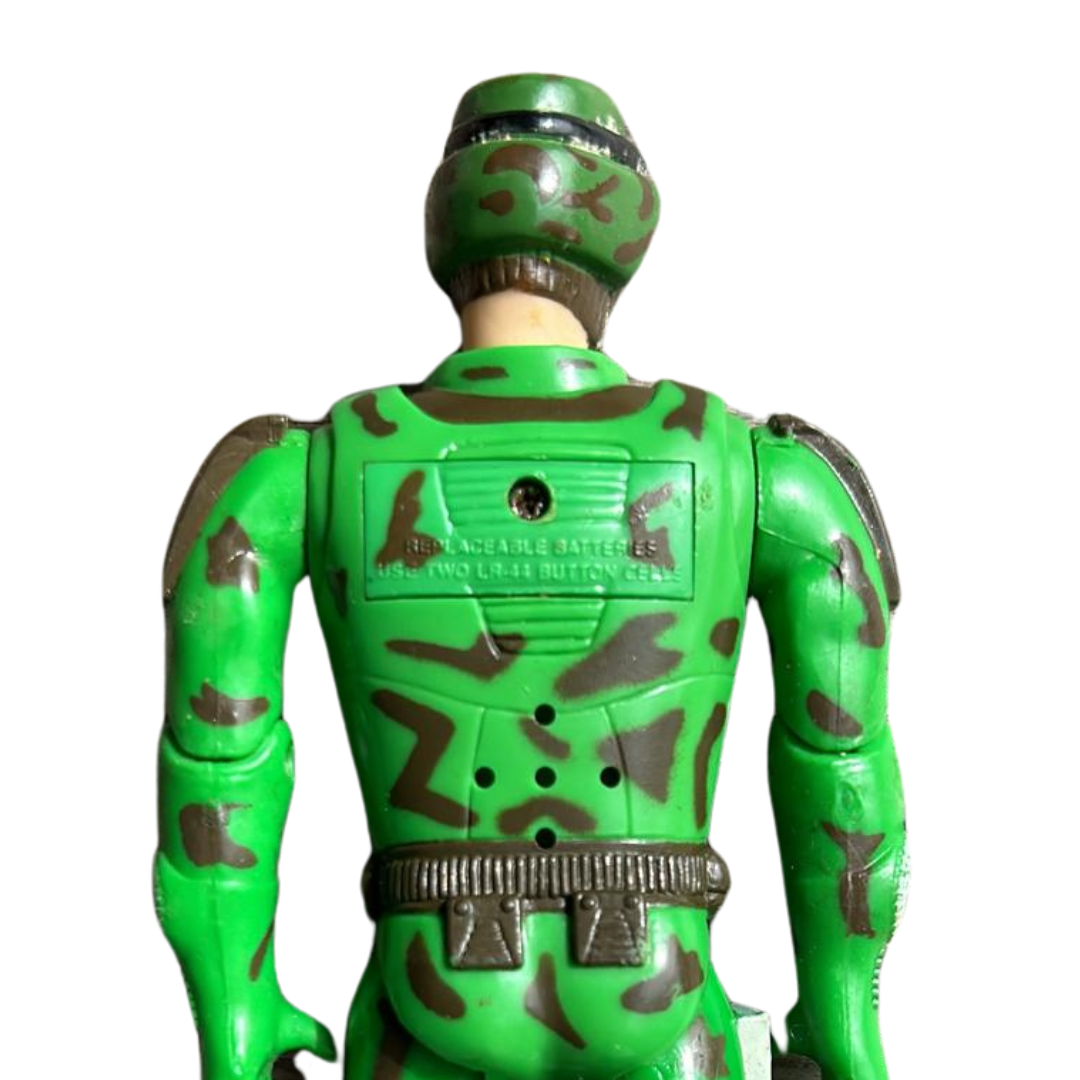 Toy Island Soldier Voice Squad Talking Figure 1991 (untested) Voice Squad