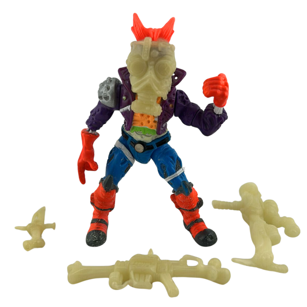 Toxic Crusaders Bonehead figure complete 1991 Playmates 156