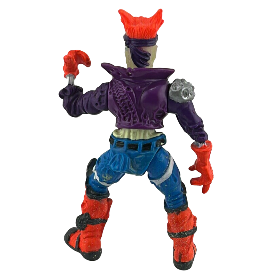 Toxic Crusaders Bonehead figure complete 1991 Playmates 156