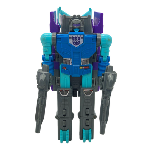 G1 Transformers Darkwing and Throttle complete Decepticon