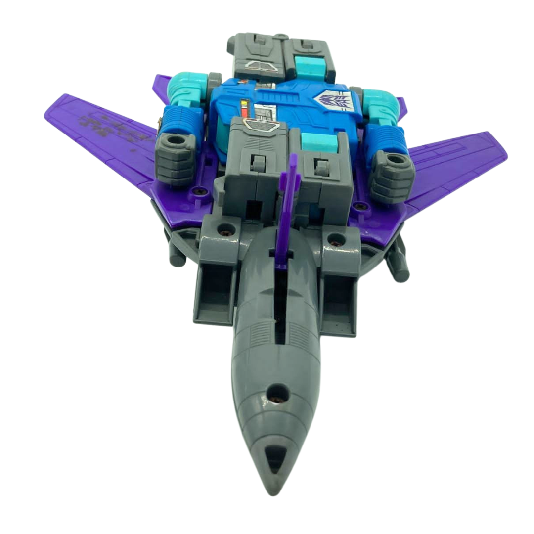 G1 Transformers Darkwing and Throttle complete Decepticon