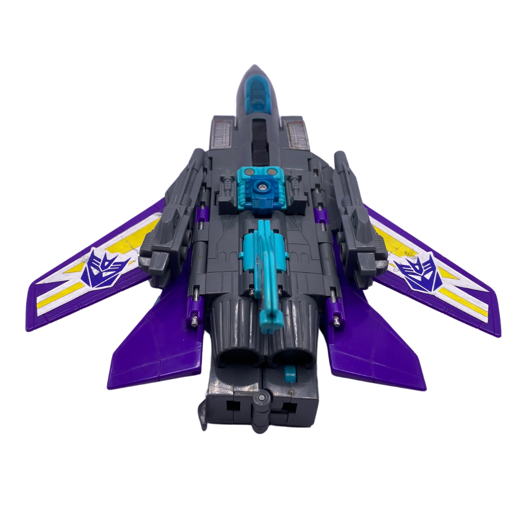 G1 Transformers Darkwing and Throttle complete Decepticon 100