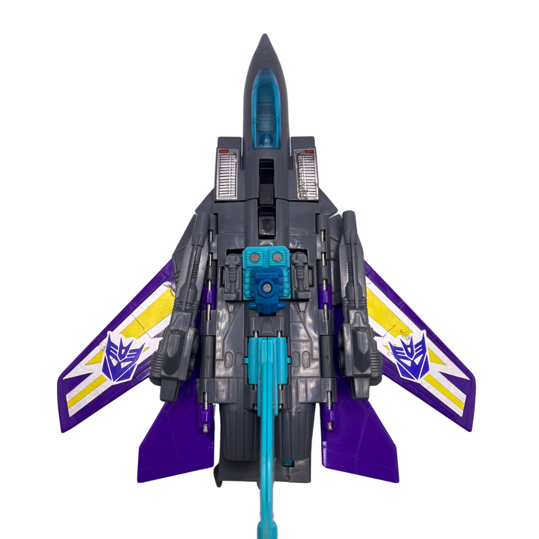 G1 Transformers Darkwing and Throttle complete Decepticon 100